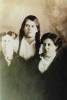 Eveline Nevell and daughters Ida and Edith Nevell