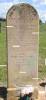 Thomas Harris d 1879 Rylstone Cemetery headstone