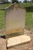 Jessie Train d 1876 Rylstone Cemetery headstone